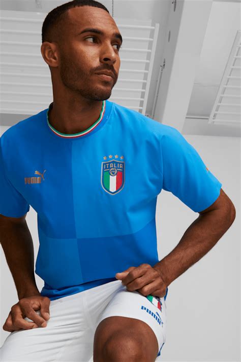 versace x puma|Italy Home 22/23 Authentic Jersey Men .